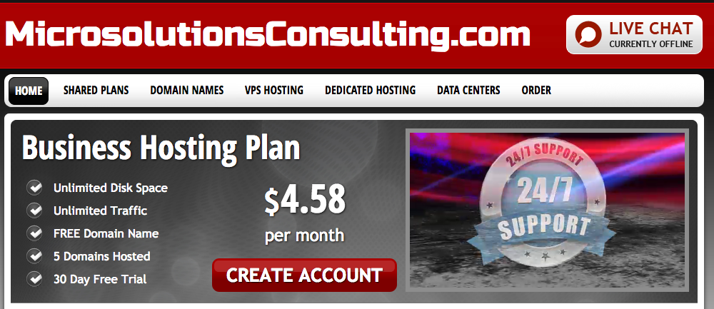 Web Hosting & Domain Registration. 24/7 Excelente Servicio Al Cliente.